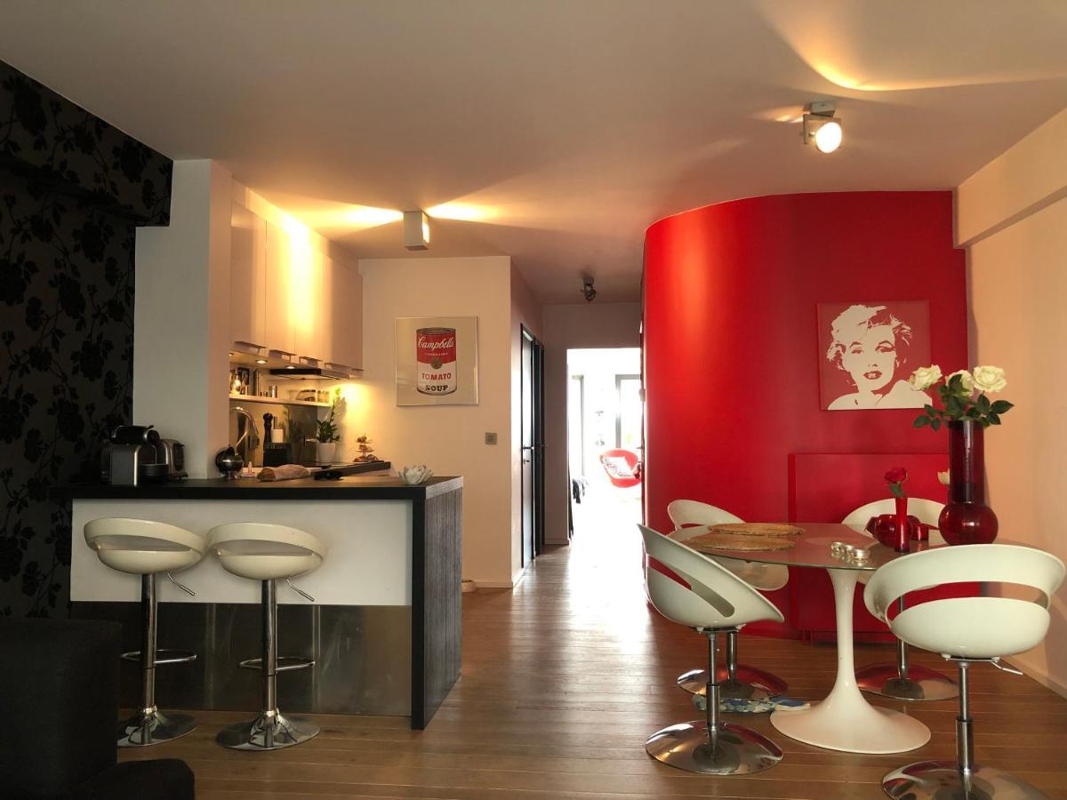 Cosy And Trendy Apartment 75M2 With Balcony - Centrally Located - Lippenslaan Knokke-Heist Kültér fotó