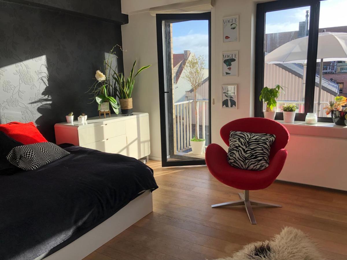 Cosy And Trendy Apartment 75M2 With Balcony - Centrally Located - Lippenslaan Knokke-Heist Kültér fotó